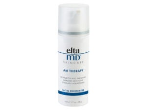 EltaMD AM Therapy is a lightweight non-comedogenic moisturizer and includes Niacinamide in its formula to help even out skin tone.
