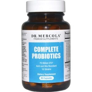Dr Mercola Complete Probiotics suppliment has over 70 million active bacteria in every 2 capsules as well as over an 18 month shelf life.