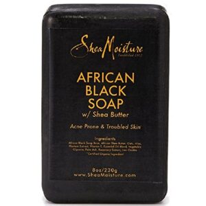 Shea Moisture African Black Soap With Shea Butter 
