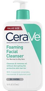 CeraVe Foaming Facial Cleanser – Normal to Oily Skin