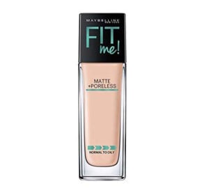  Maybelline FIt Me Matte + Poreless Foundation 