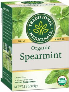 organic spearmint tea