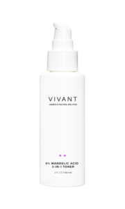 Vivant Skin Care’s 9% Mandelic Acid 3-in-1 Toner